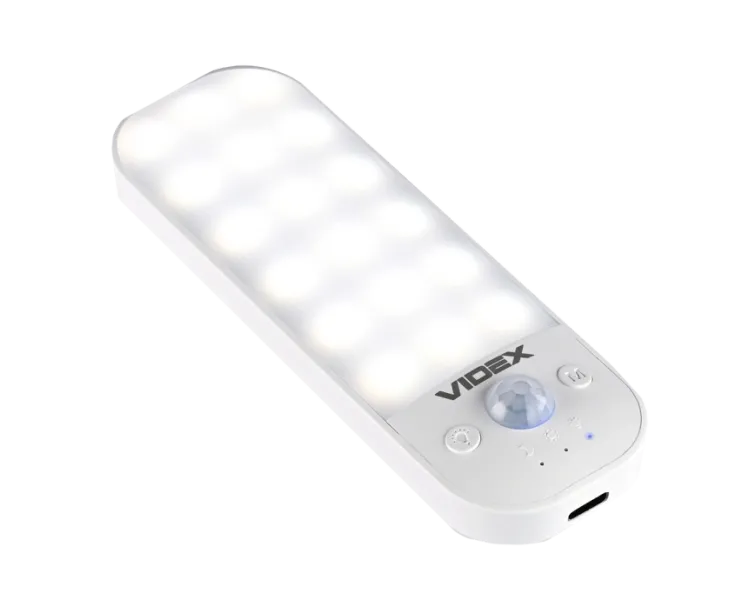 VIDEX VL-NL014W-S Світильник LED акумуляторний з датчиком руху