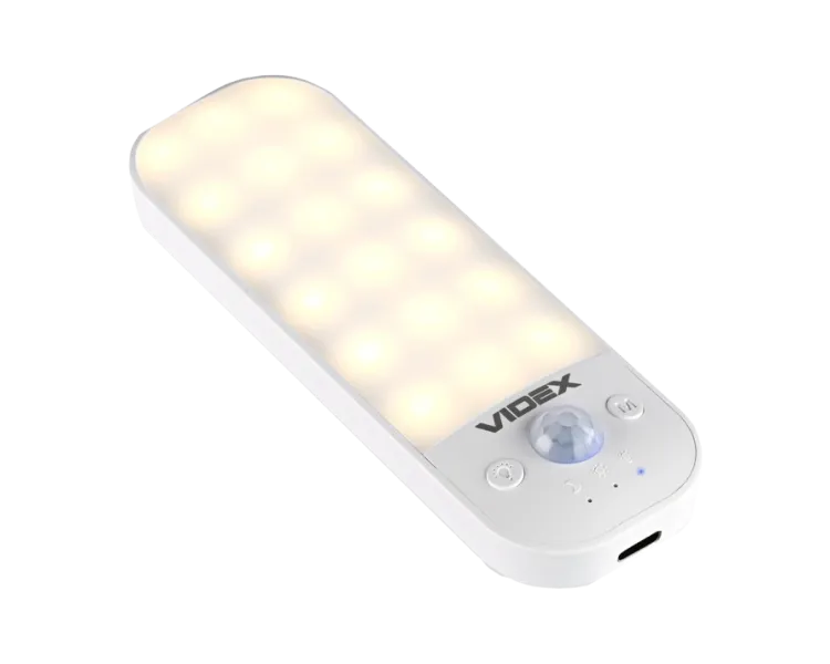 VIDEX VL-NL014W-S Світильник LED акумуляторний з датчиком руху
