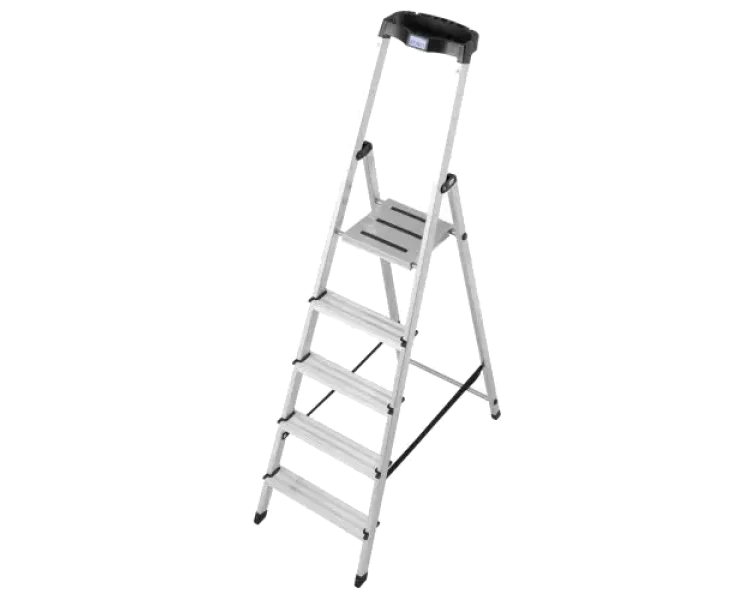 KRAUSE Safety (126337) Драбина-стремянка алюмінієва 5 сх.
