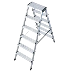 KRAUSE Dopplo 2x6 (120427) Стремянка алюмінієва двостороння