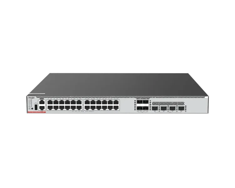 Ruijie RG-CS86-24XMG4XS4VS-UPD POE Full 1GE/2.5GE/5GE/10GE Комутатор 24 порти керований
