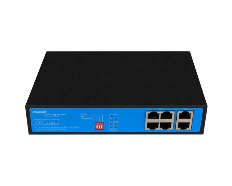 Ewind EW-S1906CF-AP POE Комутатор 6 портів некерований