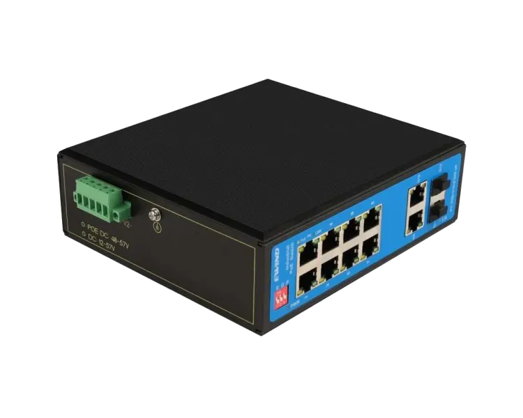 Ewind EW-PIS1712-8FE PoE Комутатор 12 портів некерований