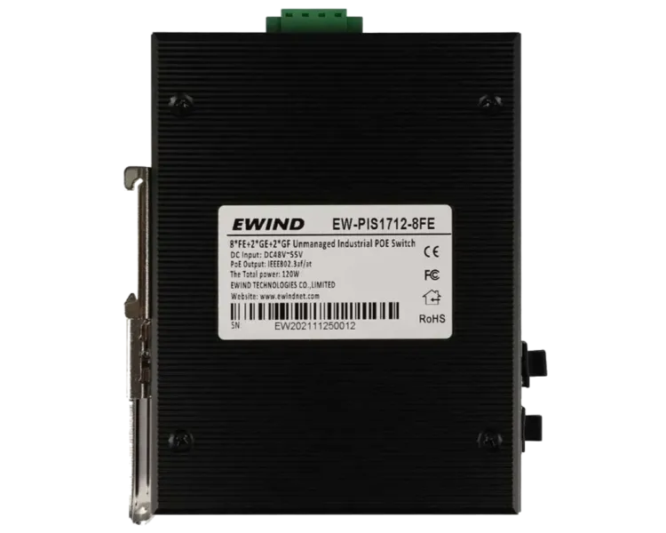 Ewind EW-PIS1712-8FE PoE Комутатор 12 портів некерований