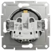 Schneider Electric Asfora EPH2900271 Розетка із заземленням та шторками антрацит