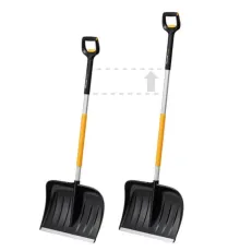 Fiskars X-series (1057189) Телескопічний скрепер для збирання снігу