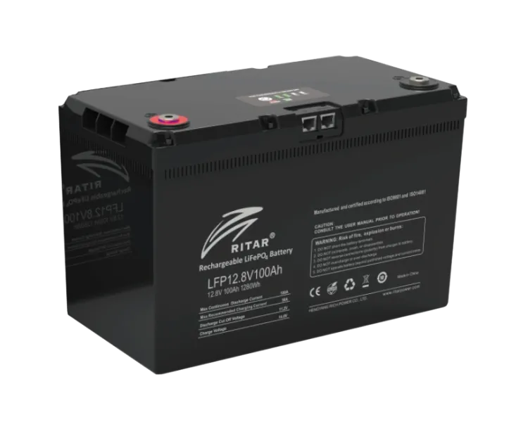 Ritar LFP12.8V100AHG24 Акумуляторна батарея з bluetooth