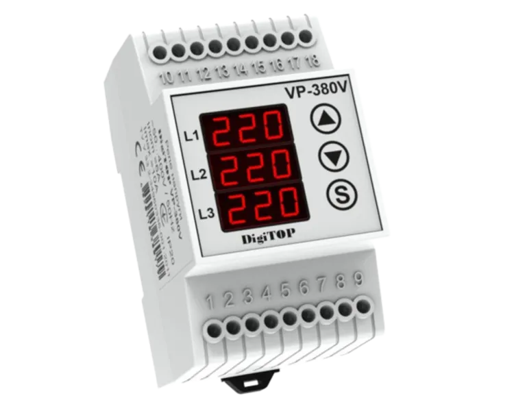 VP-380V DigiTop Реле напруги