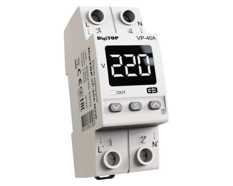DigiTOP VP-40A M2W Реле напруги