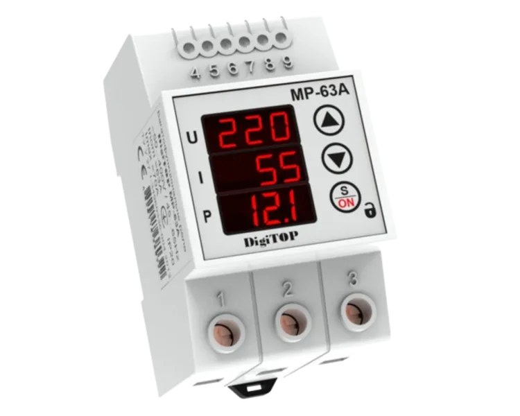 DigiTop MP-63A Реле напруги