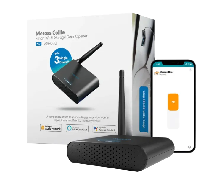 Meross MSG200HK(EU) Розумний пристрій відкриття гаражних дверей (на 3 двері)