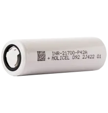 Molicel grade А 4200м•Аг Акумулятор літій-іонний INR-21700-P42A