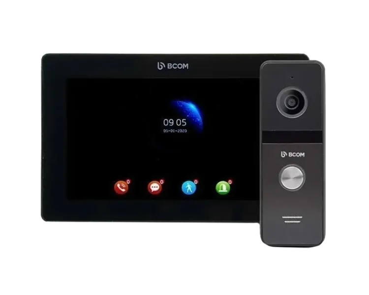BCOM BD-770FHD Black Kit Комплект відеодомофона
