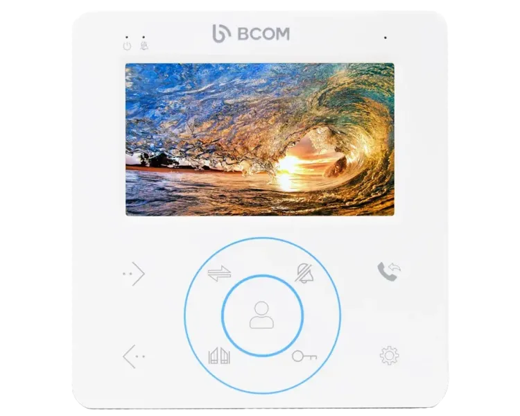 BCOM BD-480 White Відеодомофон
