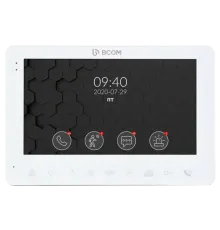 BCOM BD-780 White Відеодомофон