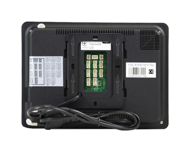 BCOM BD-760FHD/T Black Відеодомофон