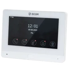 BCOM BD-760FHD/T White Відеодомофон