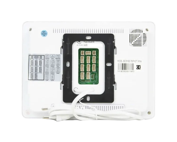 BCOM BD-760FHD/T White Відеодомофон