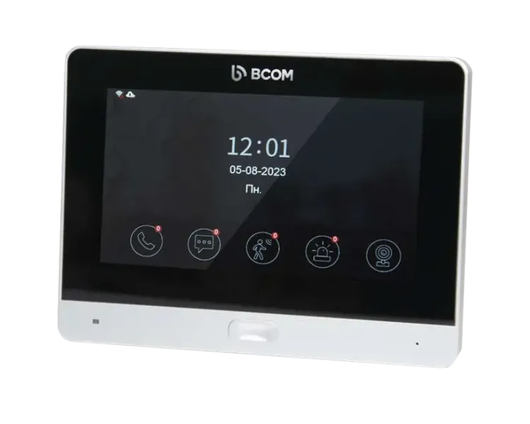 BCOM BD-760FHD/T Silver Відеодомофон