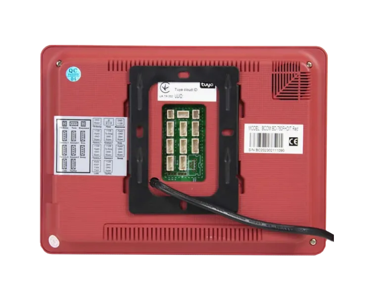 BCOM BD-760FHD/T Red Відеодомофон