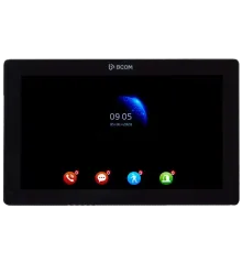 BCOM BD-1070FHD Black Відеодомофон