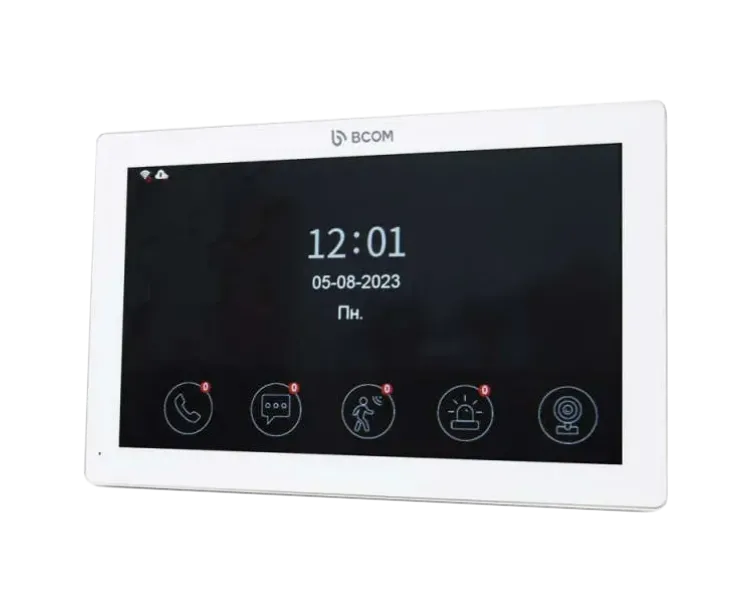 BCOM BD-1070FHD/T White Відеодомофон