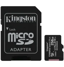 Kingston 256GB micSDXC Canvas Select Plus 100R A1 C10 Card Модуль флеш-пам'яті
