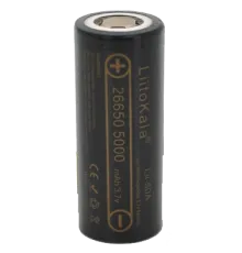 LiitoKala 26650 Li-Ion Lii-50A 5000mah Акумулятор