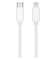 2E Type-C GlowUSB-C > Lightning Кабель заряджання/синхронізації 1м білий