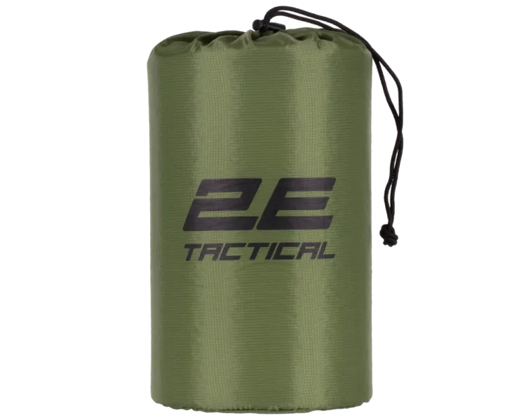 2E Tactical Каремат надувний з сист. накачування зелений