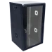 19" 21U 600х600х1040мм акрилове скло, чорна Шафа