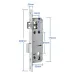 SEVEN LOCK SL-7762BF Розумний замок (врізна частина 3585)