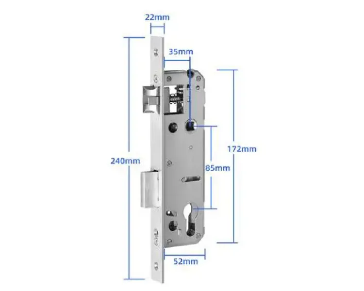 SEVEN LOCK SL-7762BF Розумний замок (врізна частина 3585)