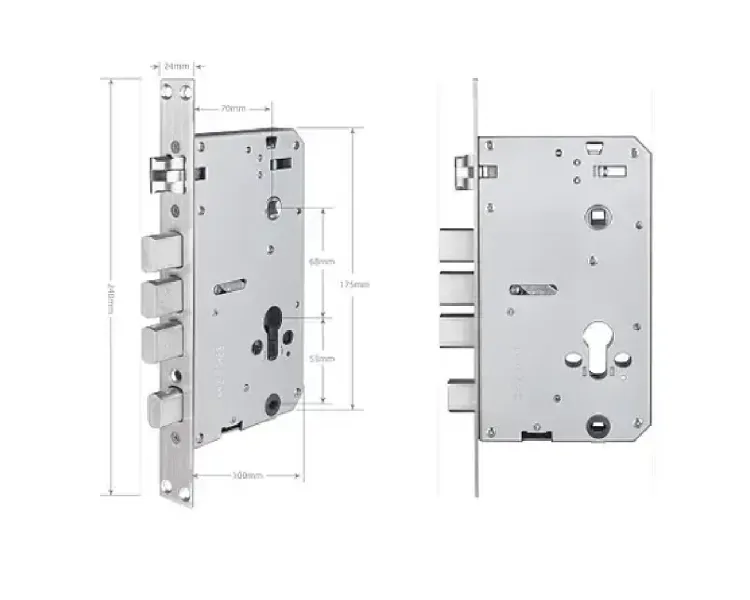 SEVEN LOCK SL-7767BFW Розумний замок (врізна частина 7068)