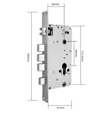SEVEN LOCK 6068 Врізна частина