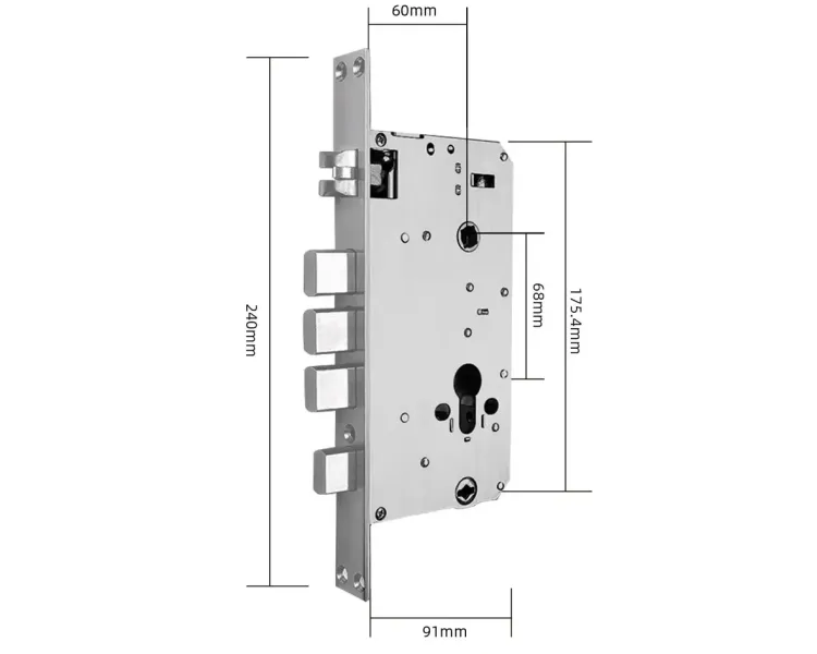 SEVEN LOCK 6068 Врізна частина