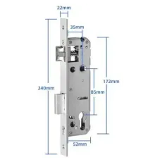 SEVEN LOCK 3585 Врізна частина