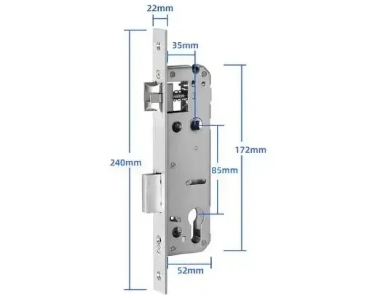 SEVEN LOCK 3585 Врізна частина