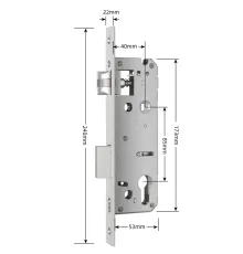 SEVEN LOCK 4585 Врізна частина