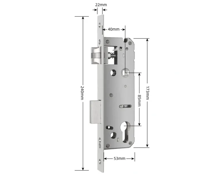 SEVEN LOCK 4585 Врізна частина