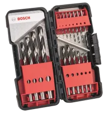 Bosch HSS PointTeQ 18 штук Набір свердел для металу