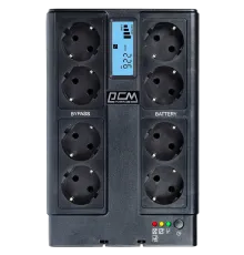 Powercom CUB-1000N LCD Schuko Джерело безперебійного живлення