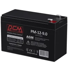 Powercom AGM 9Ah 12V Акумуляторна батарея