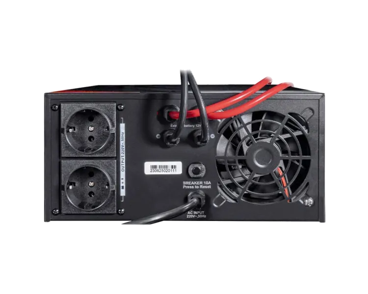 Kraft KRF-AVR800VA/640W-12V Інвертор з ДБЖ