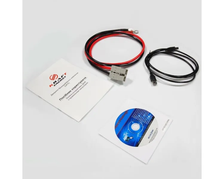 Kraft KRF-PSW3000VA/2400W(LCD)48V Інвертор з ДБЖ