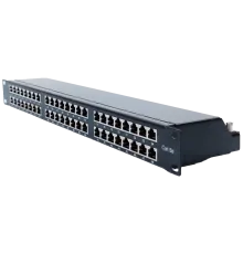 LW 1U STP 48xRJ-45 Dual IDC Патч-панель 19" type кат. 5e