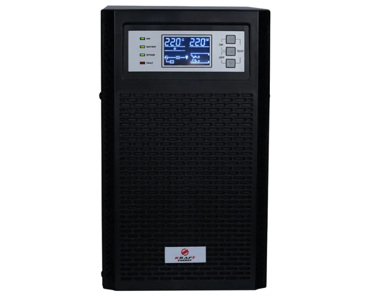 Kraft KRF-T3000VA/2400W(LCD) Pro Online Джерело безперебійного живлення