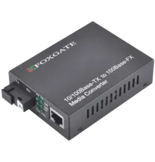 FoxGate EC-B-0,1-1SM-1550nm-20-LFP Медіаконвертер