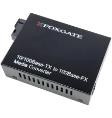 FoxGate EC-B-0,1-1SM-1310nm-20-LFP Медіаконвертер