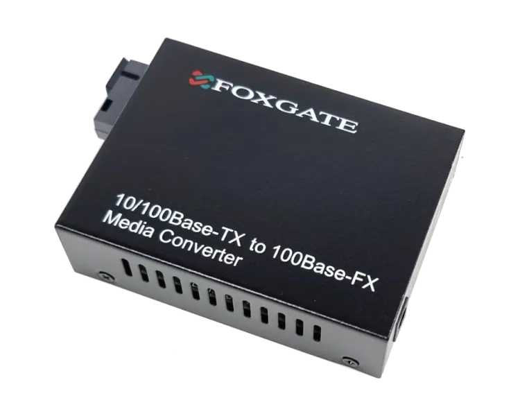 FoxGate EC-B-0,1-1SM-1310nm-20-LFP Медіаконвертер